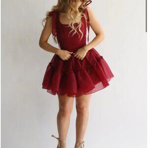 Sienna Mini Red dress